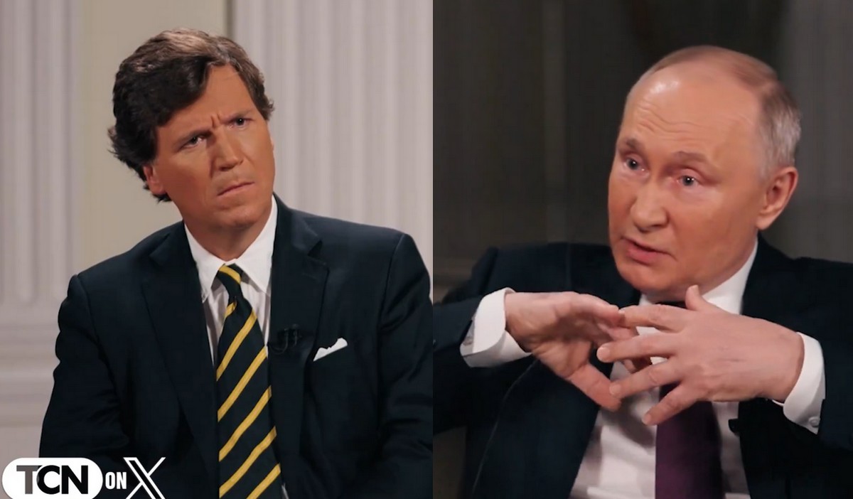 Putin w wywiadzie opowiadał o tym, że Rosja nie może przegrać, a Polska współpracowała z Adolfem