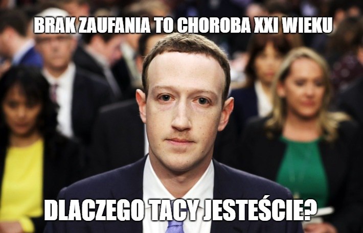 Facebook zlecił badanie, które pokazuje, że ludzie przestają ufać internetowi