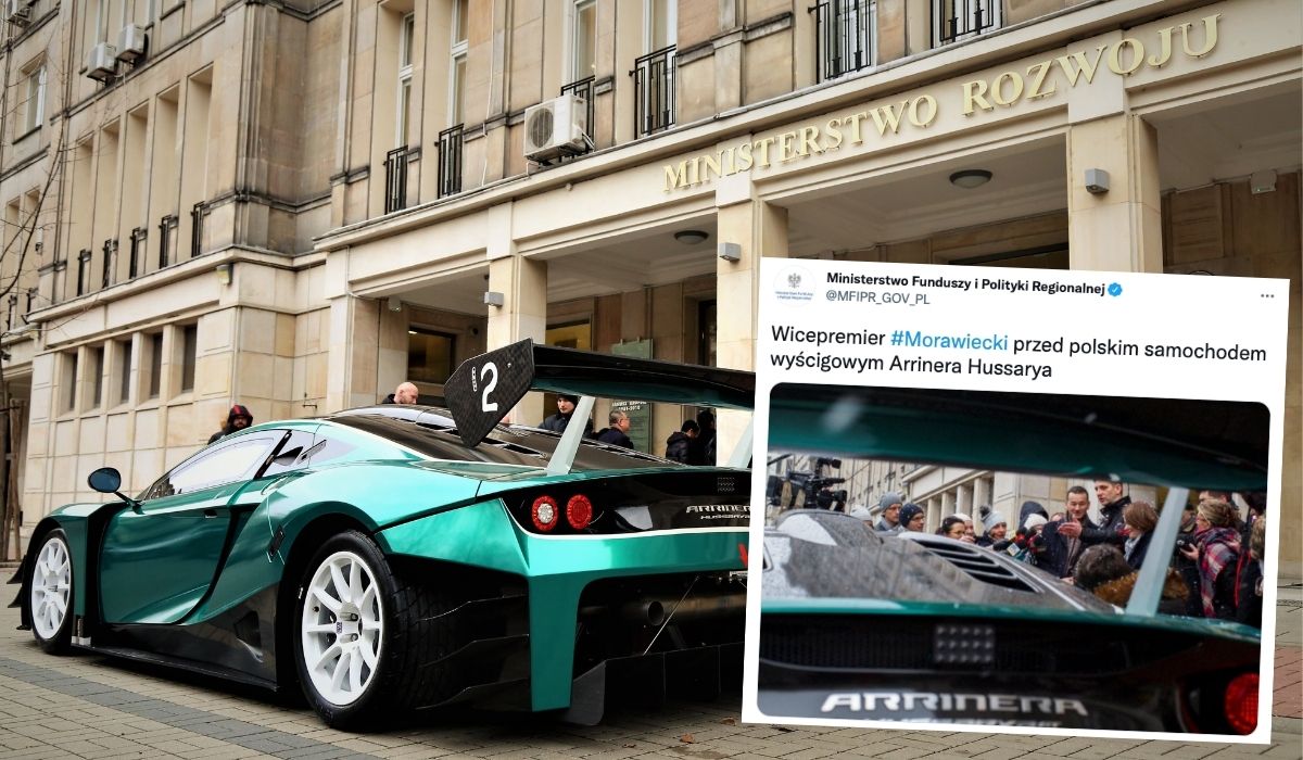 Polskie supersamochody, Arrinera Hussarya, zamiast powstać to jednak nie powstaną, chociaż w reklamie pomagał sam premier