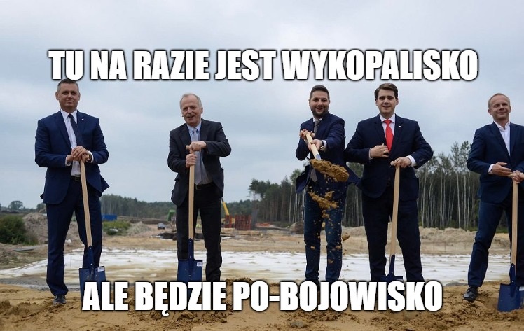 Patryk Jaki otworzył budowę autostrady trwającą od ponad roku