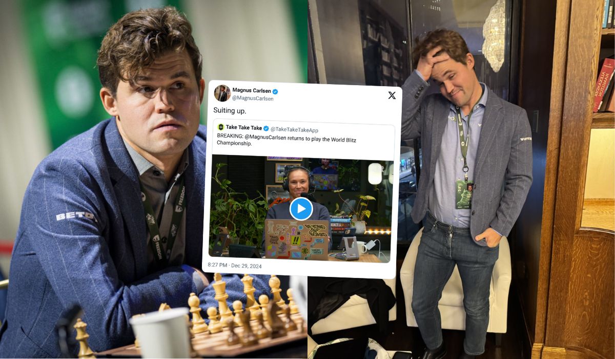 Magnus Carlsen dogadał się z organizacją, wystąpi na Mistrzostwach Świata szachów błyskawicznych i prawdopodobnie zmieni spodnie