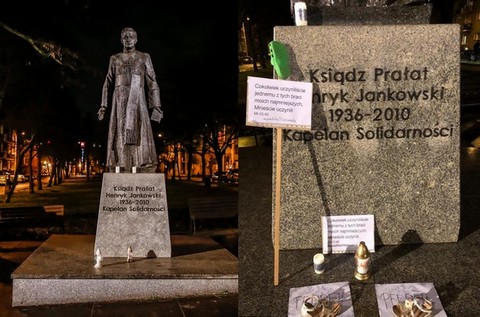 Marcelina Zawisza z Razem: usuńcie pomnik Jankowskiego, albo zrobimy to sami