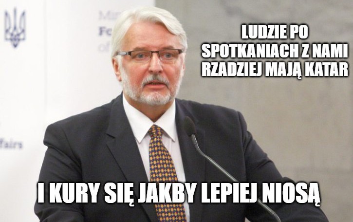 Waszczykowski w wywiadzie zapewnia o swoim nieodpartym uroku osobistym