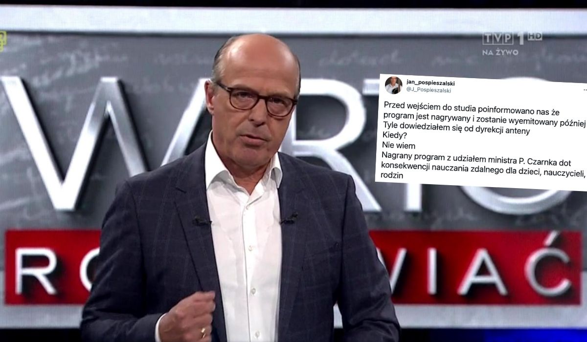 "Warto rozmawiać" zdjęte z anteny TVP po odcinku z krytyką działań rządu