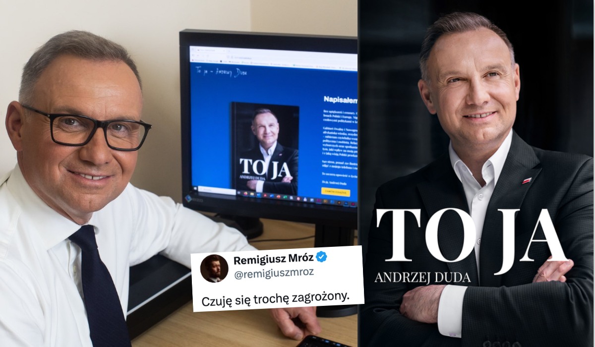 Andrzej Duda na pożegnanie napisał książkę o sobie, premiera 6 sierpnia 