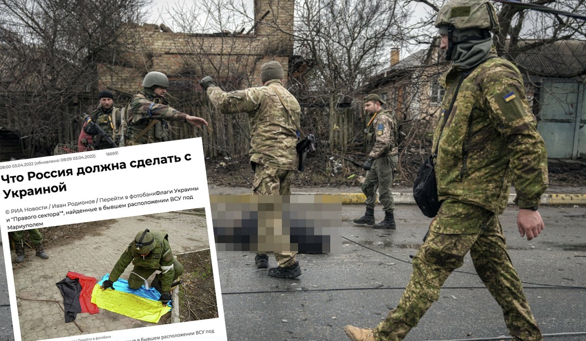 Rosyjska propaganda: nie docenialiśmy, jak głęboko nazizm przeniknął społeczeństwo ukraińskie