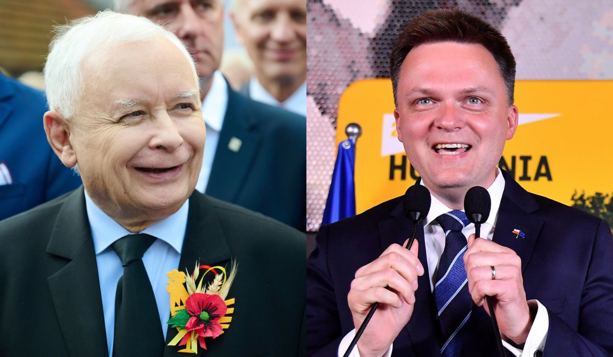 Kaczyński potwierdza, że spotkał się w nocy z Hołownią w mieszkaniu Bielana