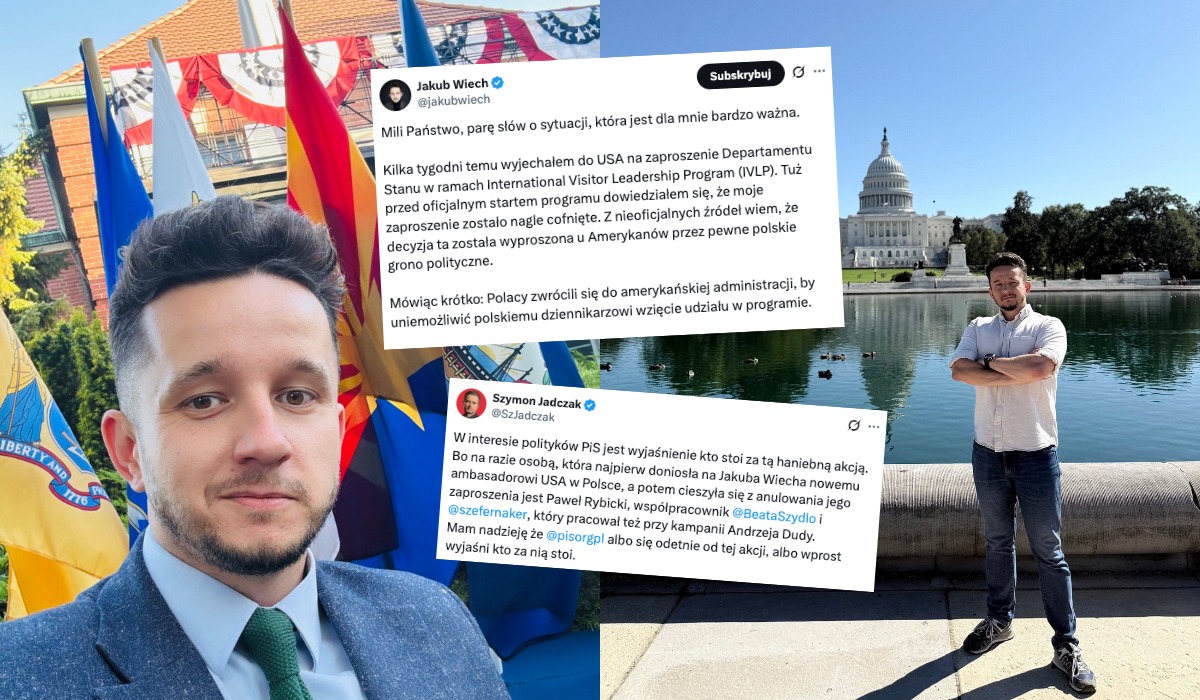 Wiech: przez donos Polaków nie zostałem wpuszczony w USA na wydarzenie dotyczące energetyki