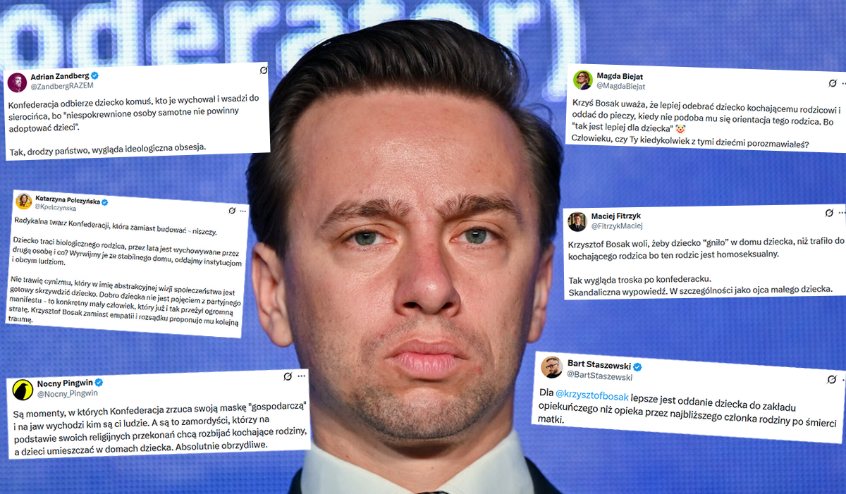 Opinia Bosaka o dzieciach osób homoseksualnych zagotowała internet