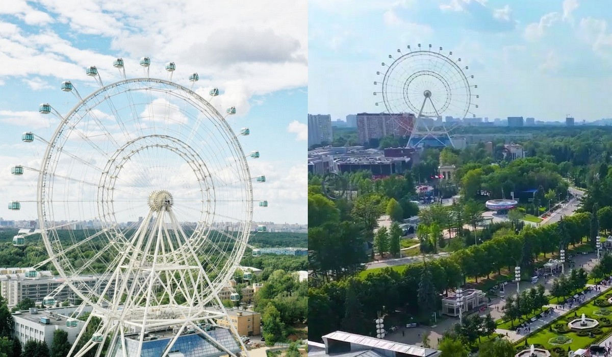 W sobotę w Moskwie otwarto "największe w Europie" koło widokowe, pracowało jeden dzień