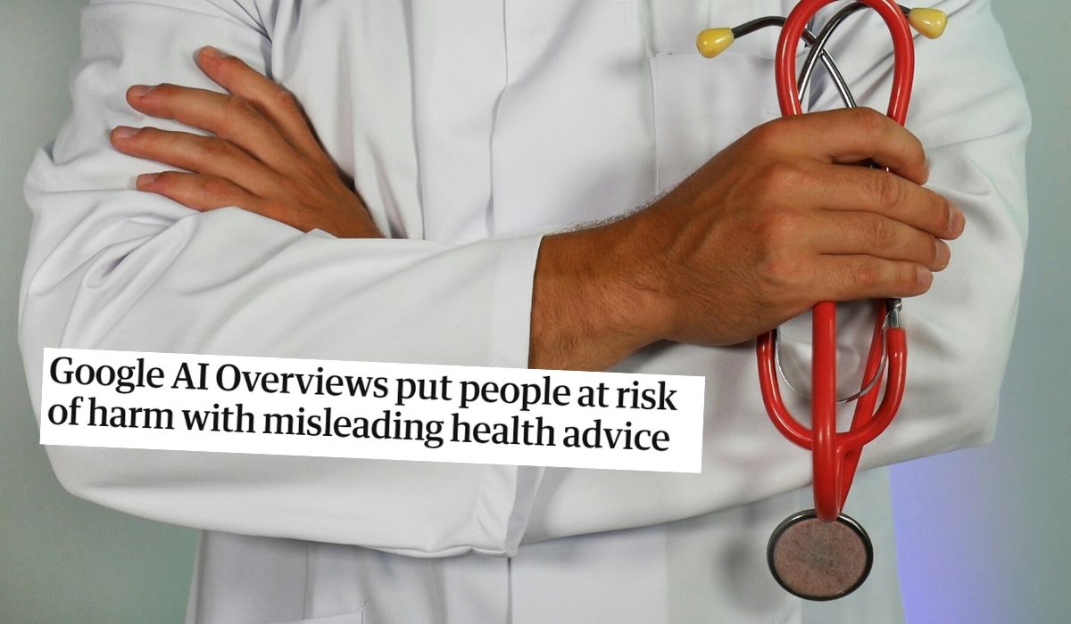 Guardian: zdrowotne porady od Google AI bywają szkodliwe i mylące