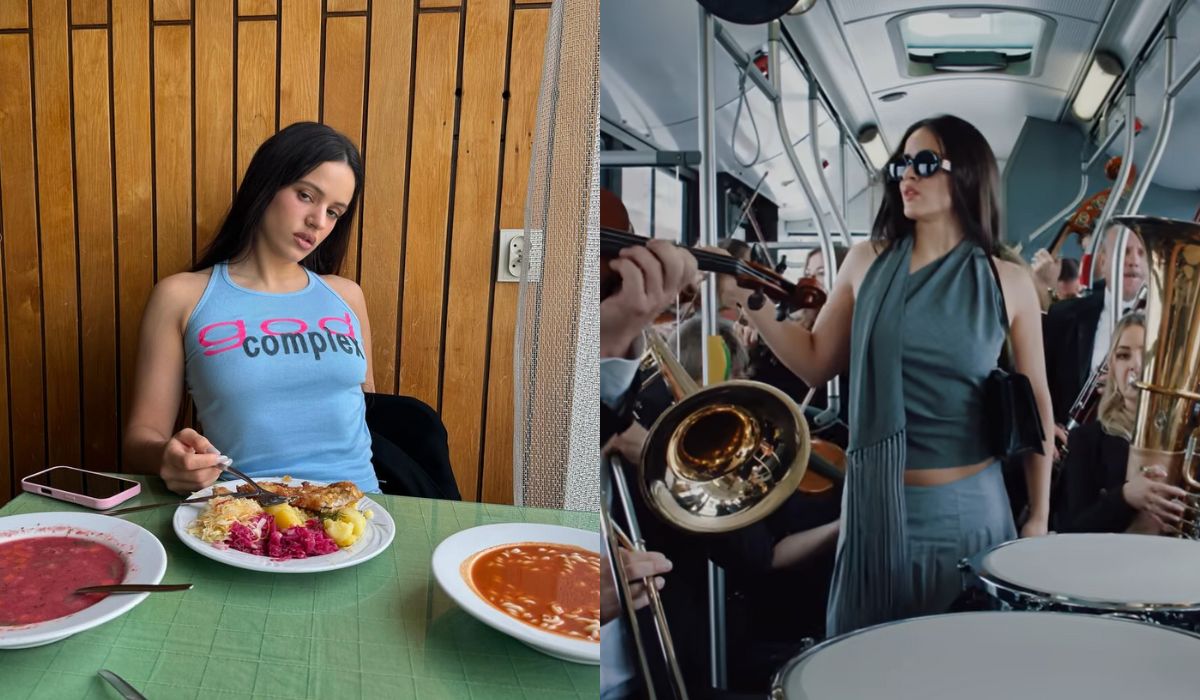 Okazało się, że Rosalia wpadła do Polski nie tylko turystycznie, nagrała cały klip