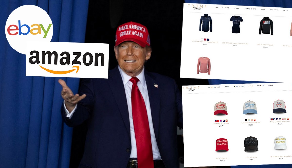 Trump Organization pozywa Amazona i eBay za sprzedawanie podróbek jego gadżetów