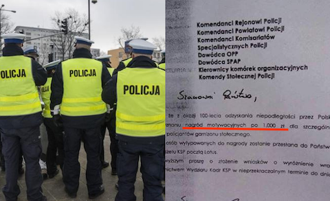 Zdesperowany komendant obiecuje po 1000 zł za służbę 11 listopada