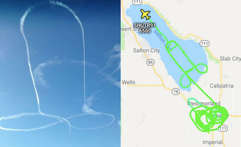 Amerykańscy piloci pojedynkowali się na niebie, kto ma większego