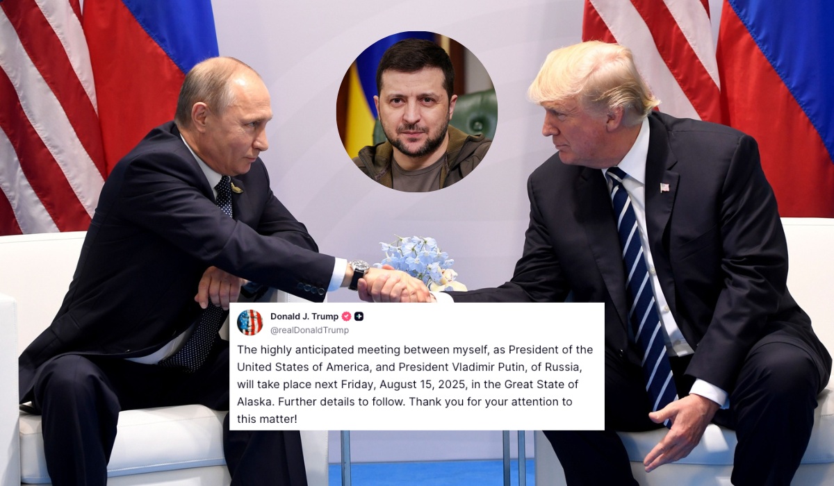 Trump spotka się z Putinem na Alasce, mówi o "wymianie terytoriów"