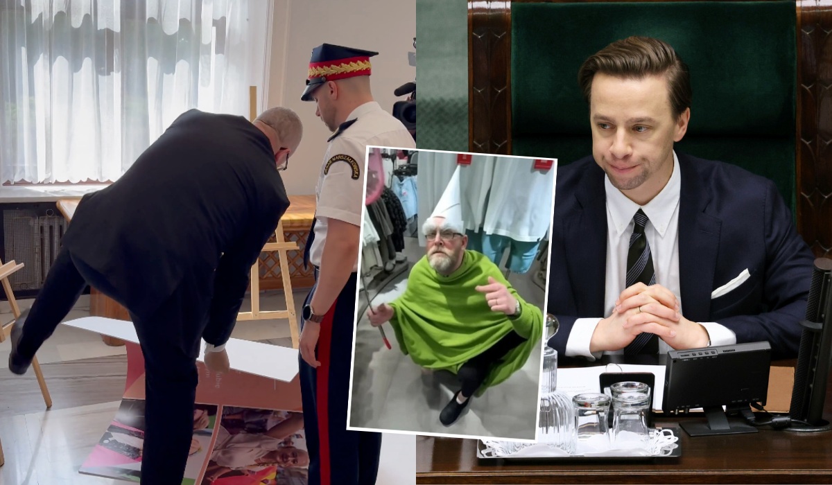 Bosak smutno o kolejnym happeningu Grzegorza "Brawly" Brauna: Sejm to nie miejsce na wybryki