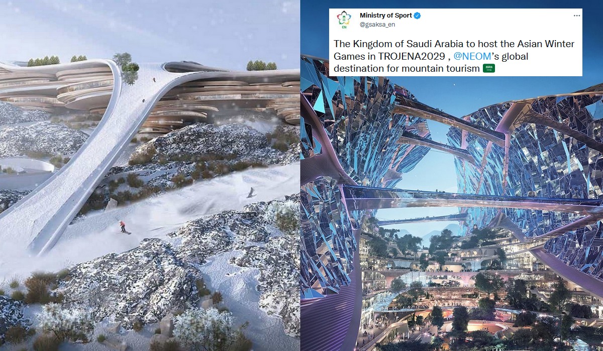 Arabia Saudyjska zrobi kurort ze sztucznym środowiskiem, żeby zorganizować Igrzyska Azjatyckie w sportach zimowych
