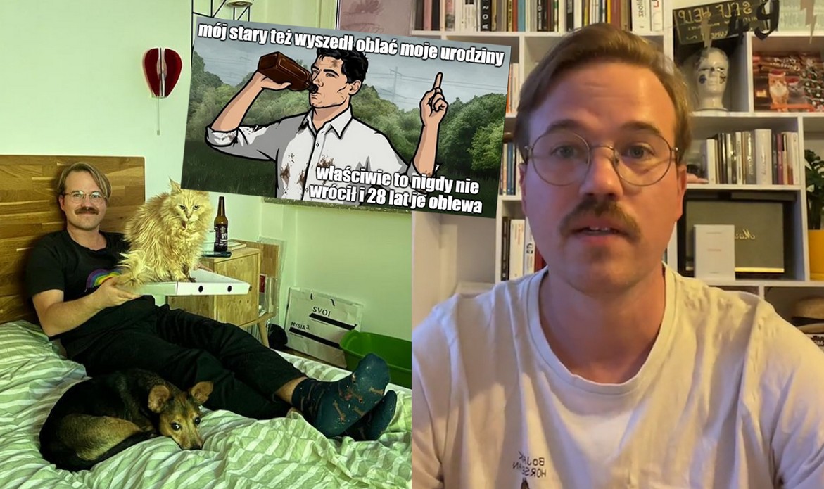 Influencer i przyszły tata o "pępkowym": szkodliwy rytuał i początek bycia nieobecnym ojcem