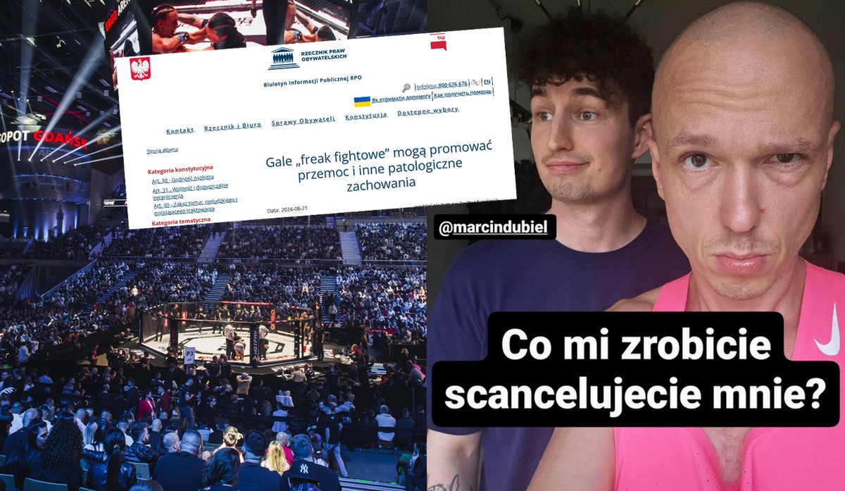 RPO chce się wziąć za gale freak fightowe, wskazuje, że są promocją patologicznych zachowań