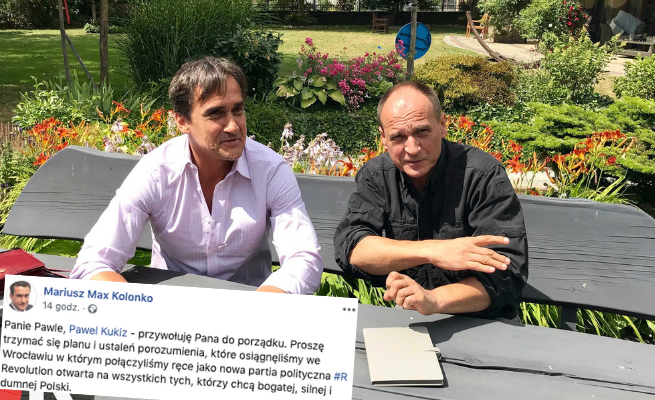 Kolonko upomina Kukiza: panie Pawle, przywołuję do porządku, proszę trzymać się planu