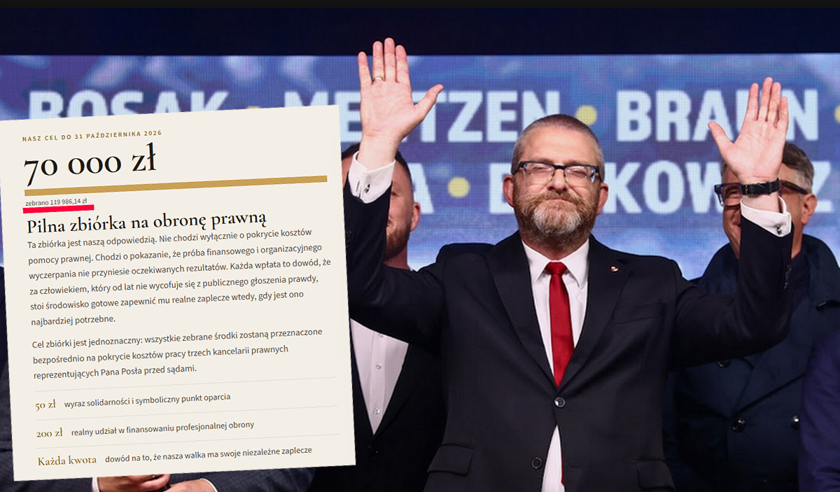 Zbiórka na Brauna udała się i już zebrano prawie 120 tys. zł