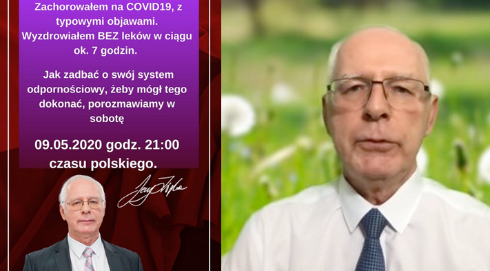 Zięba: zachorowałem na Covid-19, wyzdrowiałem sam bez leków w 7 godzin