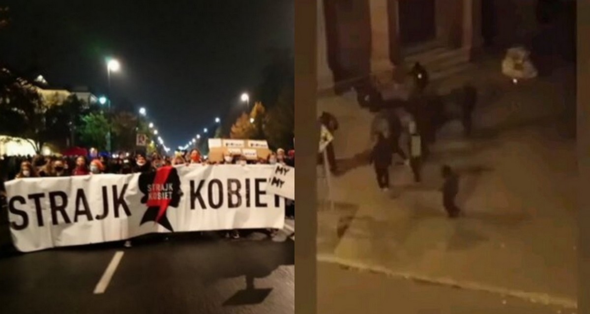 Poznań: bójka pod kościołem, jeden z "obrońców kościoła" zaatakowany nożem