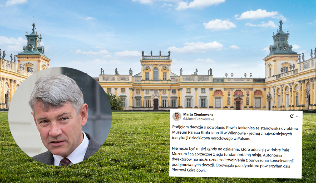 Dyrektor pałacu w Wilanowie wyleciał, ale firma planuje kolejne techno, tym razem w Łazienkach Królewskich