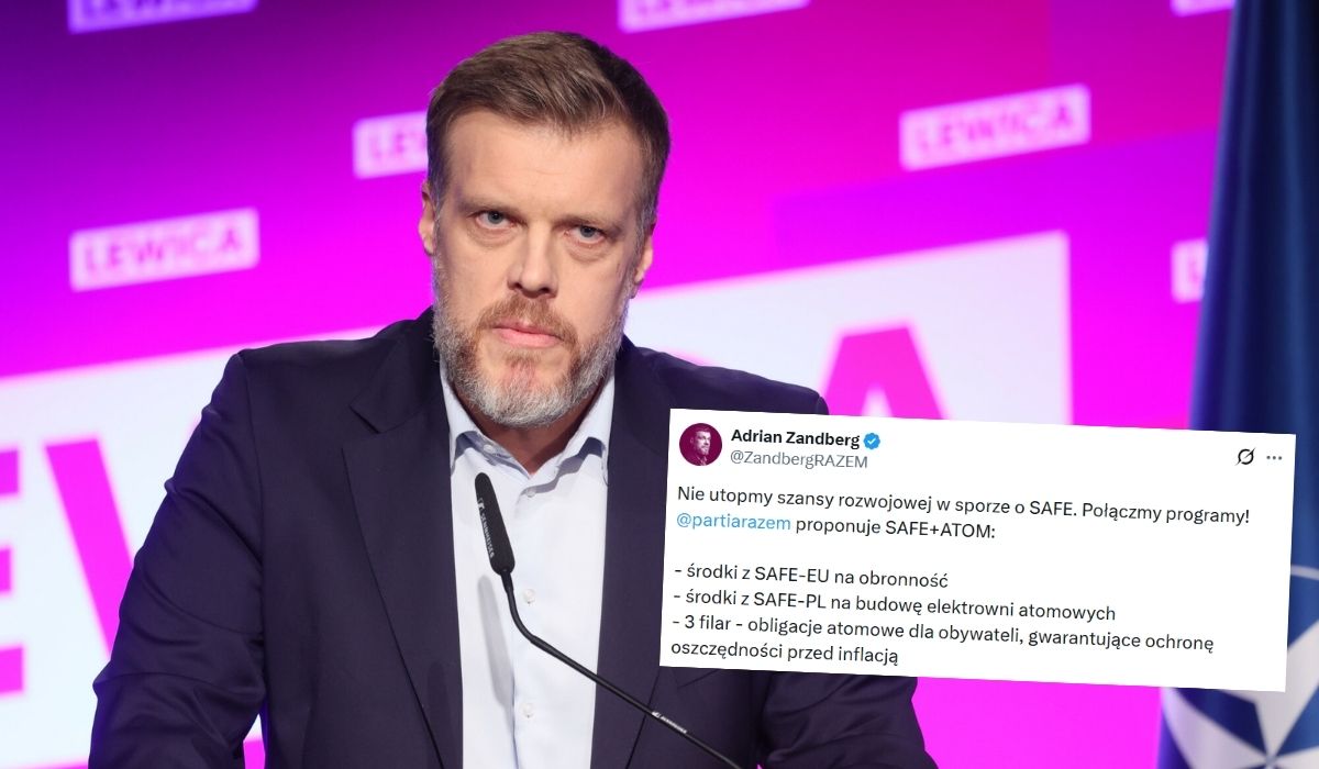 Zandberg chce pogodzić rząd i opozycję: pożyczka na zbrojenia, a kasa z NBP na elektrownie atomowe 