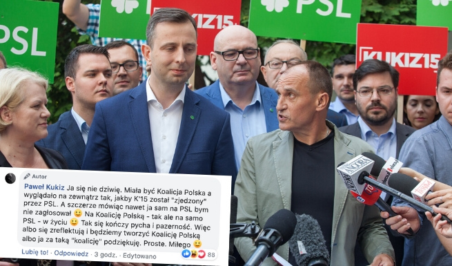 Paweł Kukiz po wyborach: sam bym na PSL nie głosował ¯\_(ツ)_/¯