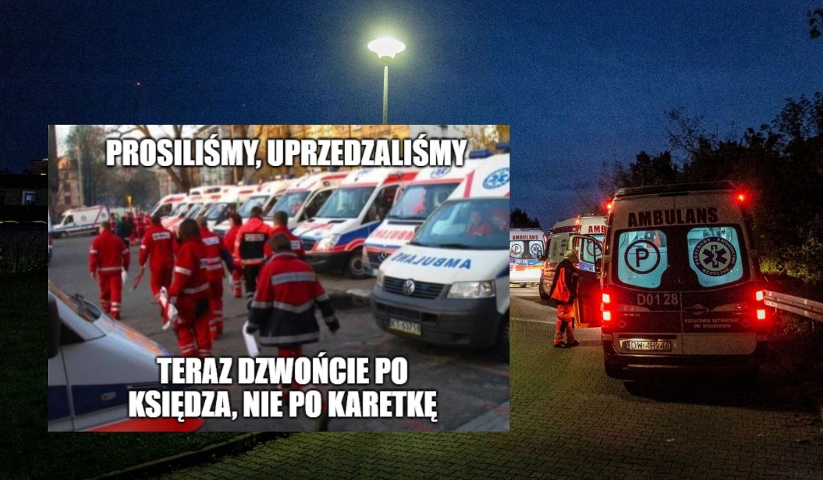 Warszawa: połowa karetek bez obsady, we Włocławku 72 ratowników złożyło wypowiedzenia, protest rozrasta się