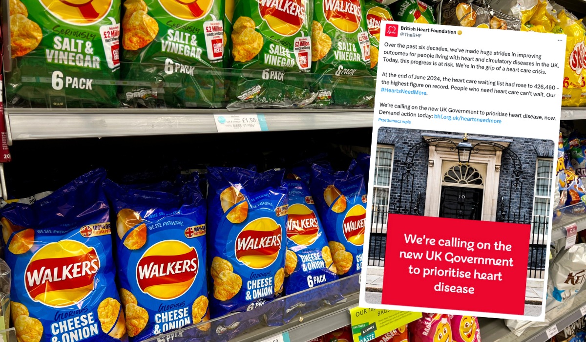 Brytyjczycy rozważają dodanie ostrzeżeń na śmieciowym jedzeniu, takich jak na paczkach papierosów