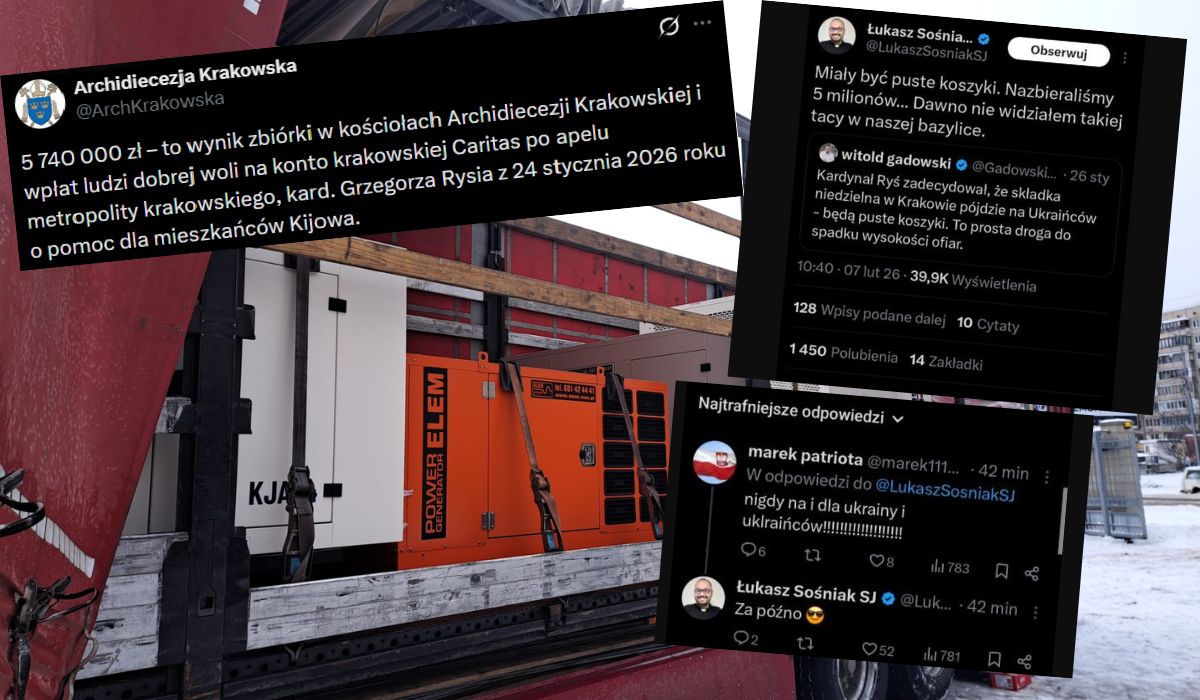 Zbiórka na wezwanie kardynała Rysia na potrzeby Ukrainy okazała się sukcesem
