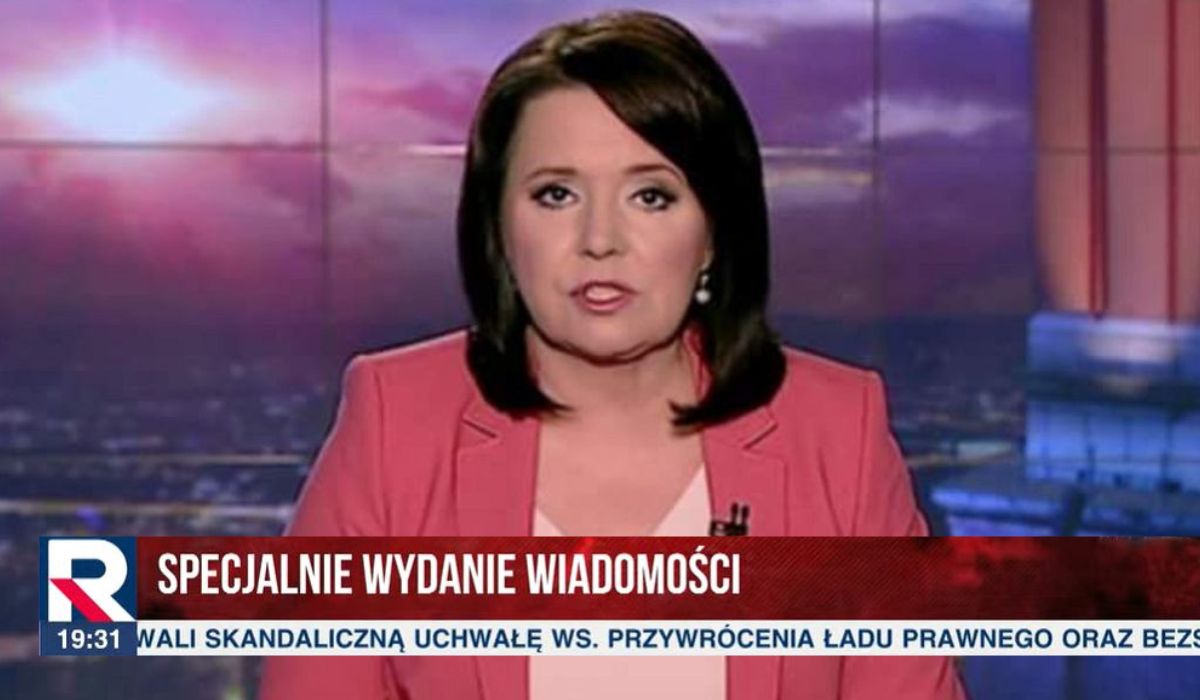 Po ambarasie w TVP, gwiazda Danuty Holeckiej zajaśnieje w TV Republika