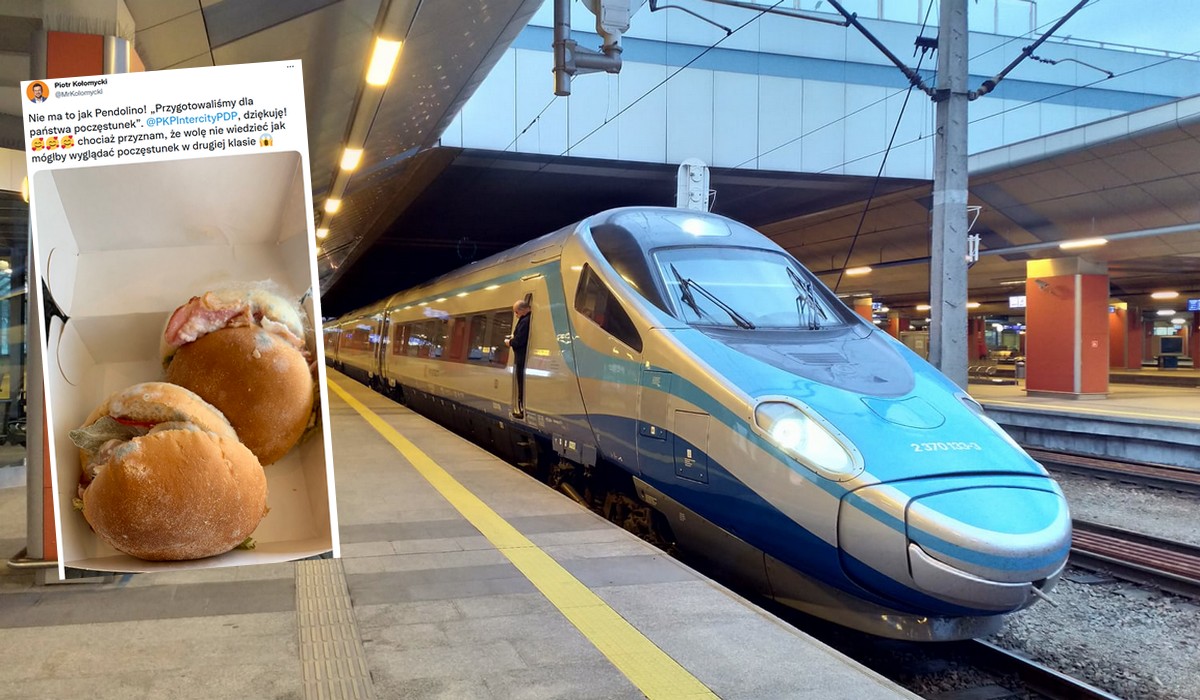 PKP Intercity zaserwowało pasażerowi w ramach drobnego poczęstunku spleśniałe kanapki