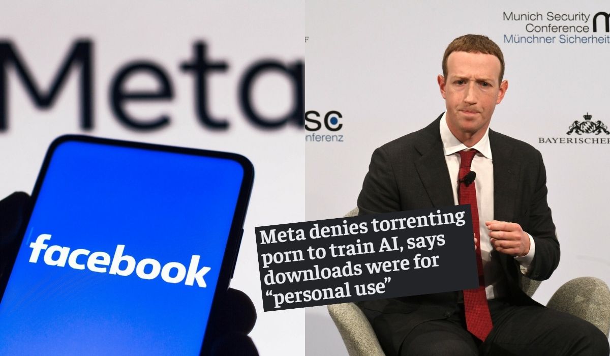 Meta zaprzecza, że pobrała 2400 filmów p*rno w celu szkolenia swojej AI