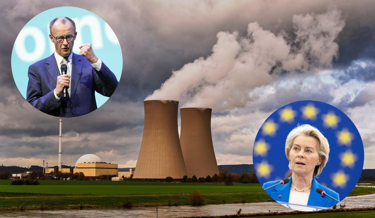 Kanclerz Merz tłumaczy Von Der Leyen, że Niemcy nie chcą energii atomowej i już