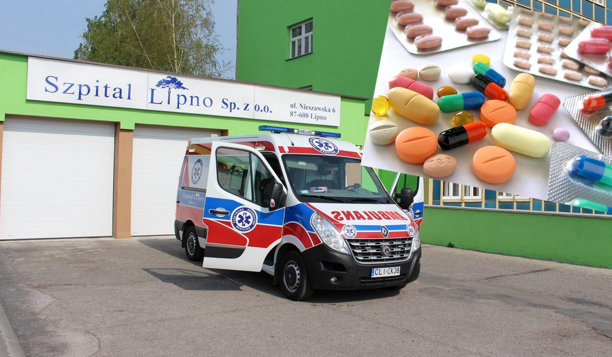 Lipno: ktoś poczęstował się lekami i innymi materiałami ze szpitala za ponad 250 000 zł, zniknęły psychotropy i leki antycovidowe