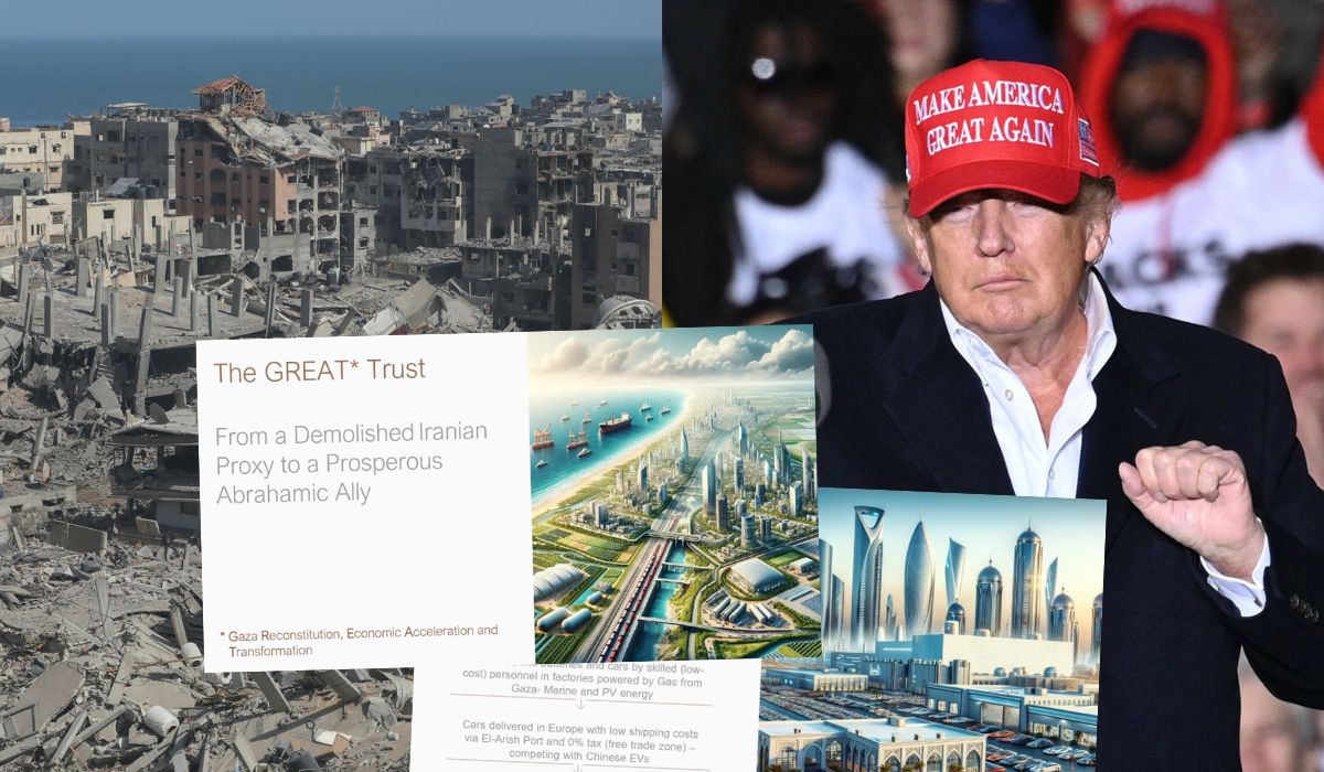 Wyciekły plany zbudowania dewelopersko-biznesowego raju na gruzach Strefy Gazy