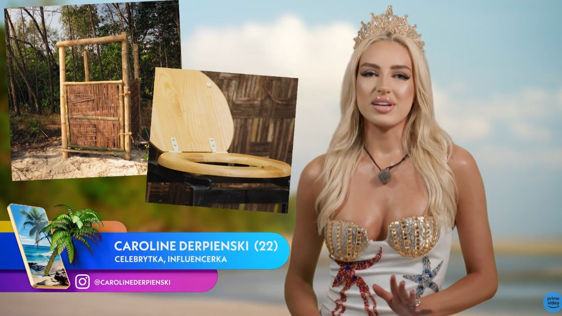 Caroline Derpienski opuszcza reality show z powodu kłopotów sanitarnych i problemów z wypróżnianiem
