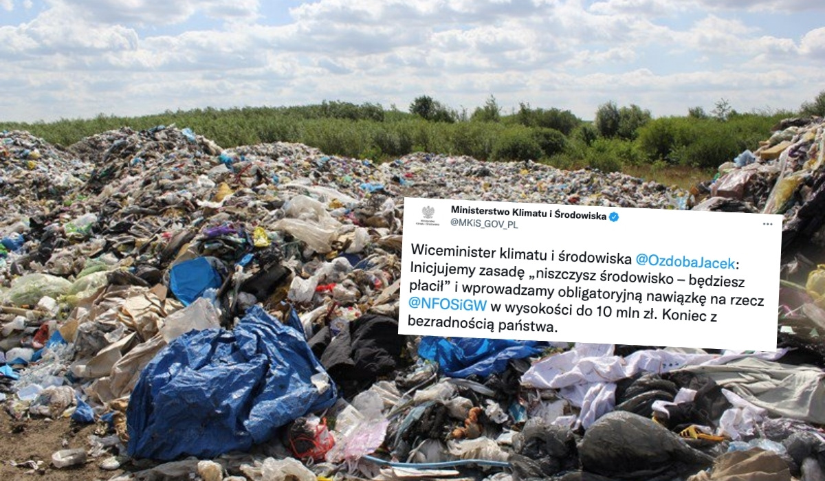 Sejm przyjął ustawę zwiększającą kary dla ekoprzestępców, nawet 10 lat więzienia za nielegalne składowiska