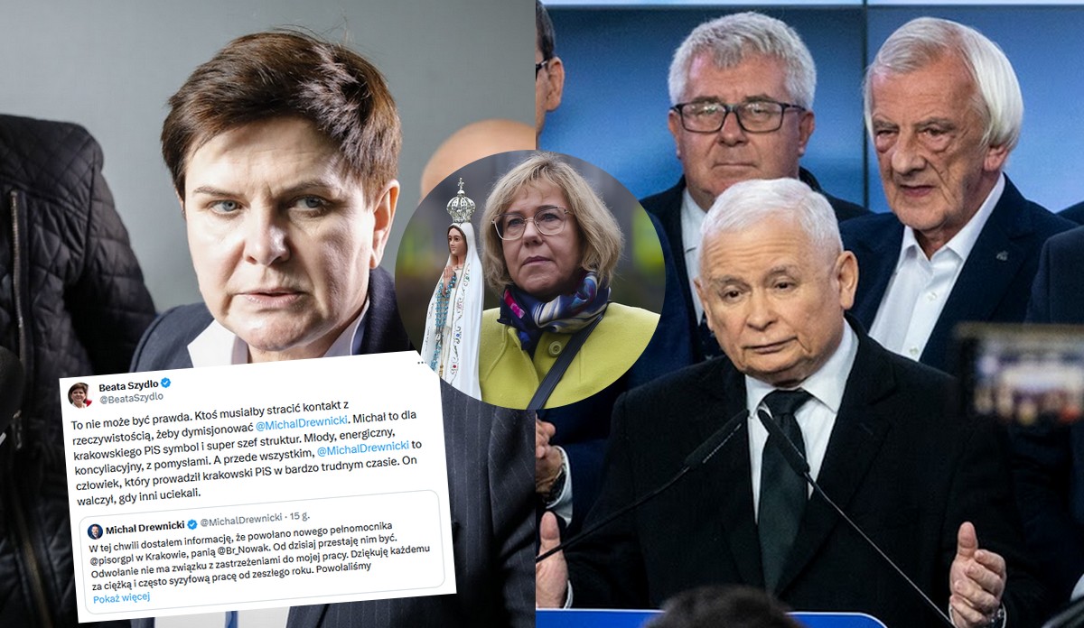 Beata Szydło niemiło o zmianach w PiS, zarzuca, że ktoś w jej partii mógł stracić "kontakt z rzeczywistością"