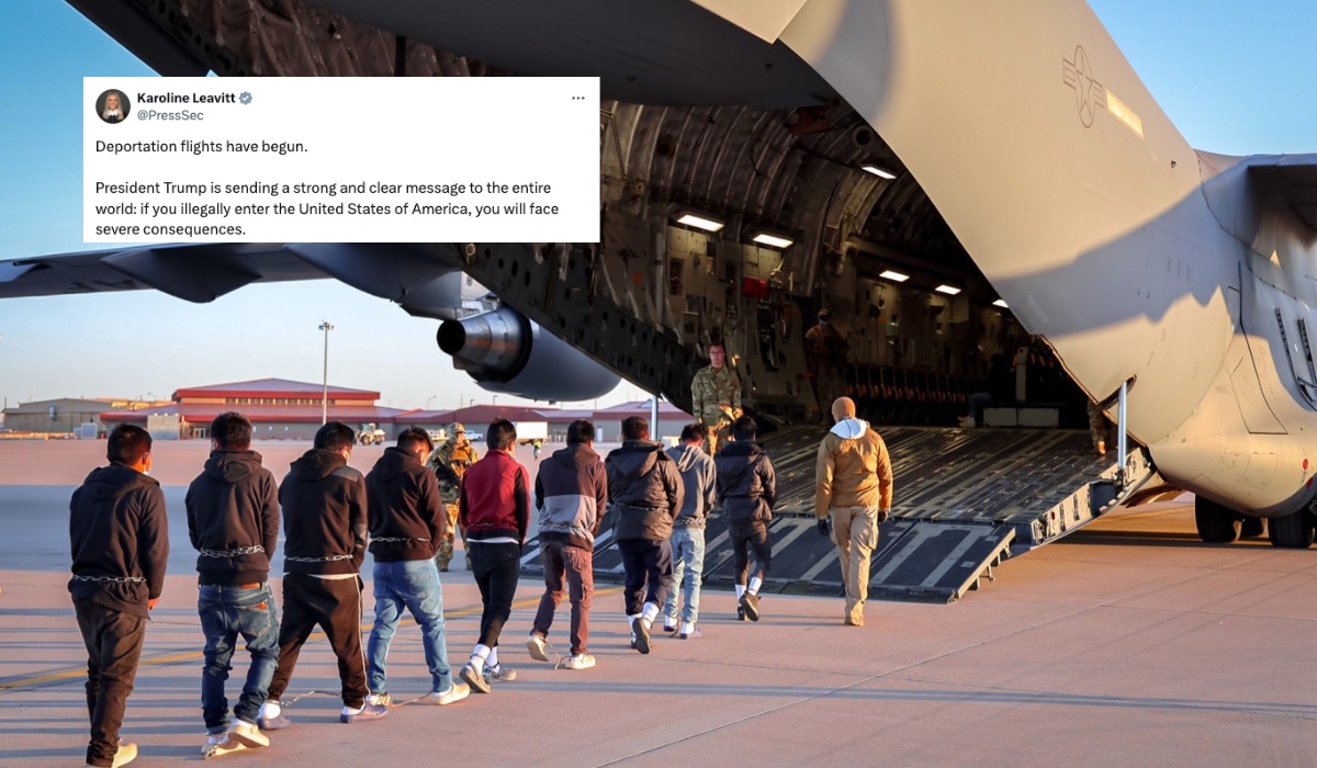 USA: rozpoczęły się masowe deportacje, jeden z samolotów nie został wpuszczony do Meksyku