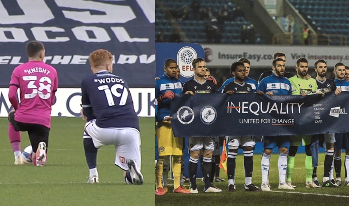 Angielskie kluby zapowiadają kary dla kibiców, którzy buczą na klęczących piłkarzy wspierających Black Lives Matter
