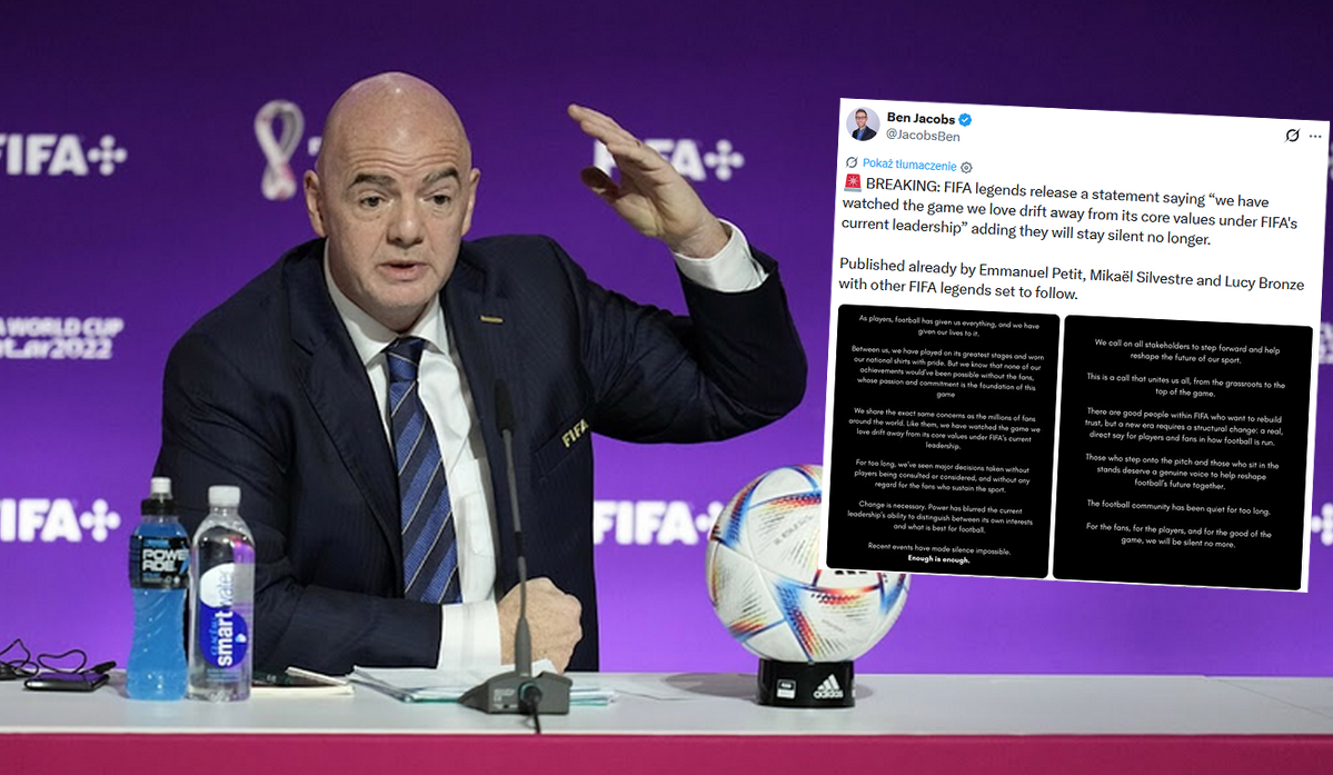 Narasta presja na łysego z FIFA, żeby już sobie poszedł, bo nie chcą go ani fani piłki, ani piłkarze
