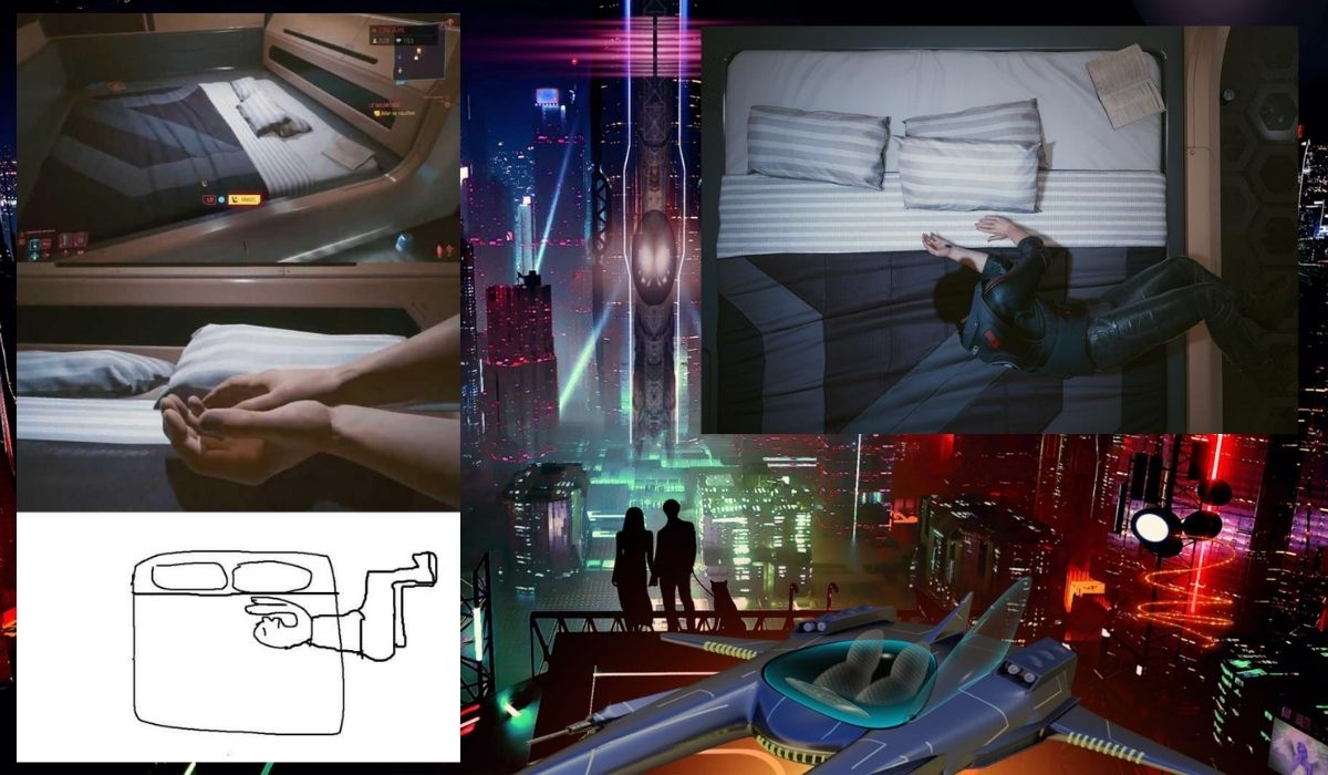 Patch poprawił sposób w jaki V kładzie się w Cyberpunku spać, bo memy były srogie