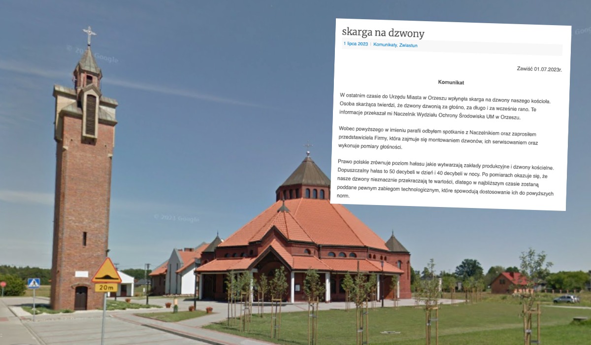 Orzesze-Zawiść: ksiądz proboszcz w odpowiedzi na skargę po ludzku ściszył dzwony i obyło się bez afery