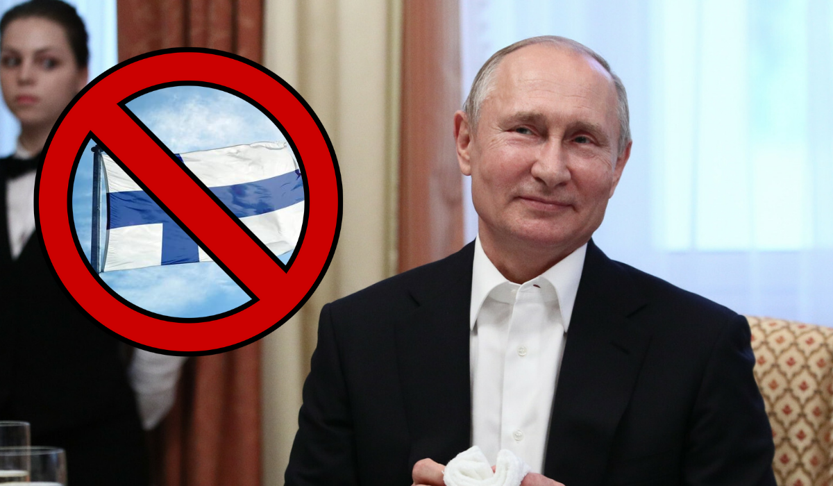 Rosja w ramach pokazywania focha wobec Finlandii wstrzymała dostawy gazu