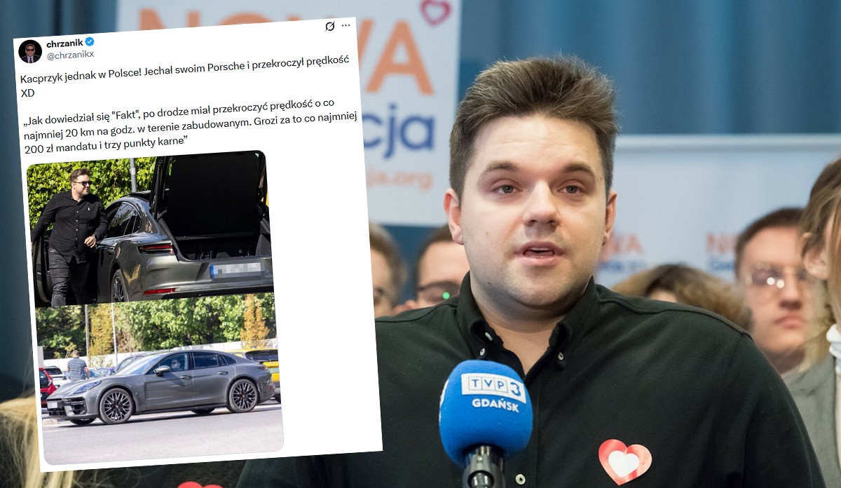 Dawid "Nieprzesłuchiwalny" Kacprzyk był widziany na mieście w dobrej formie i w dobrym porsche